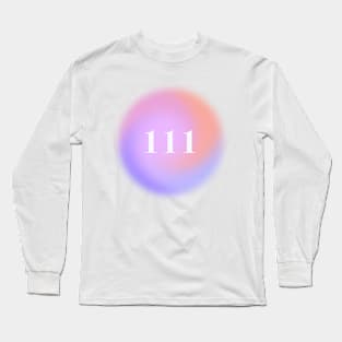 angel numbers 111 Long Sleeve T-Shirt